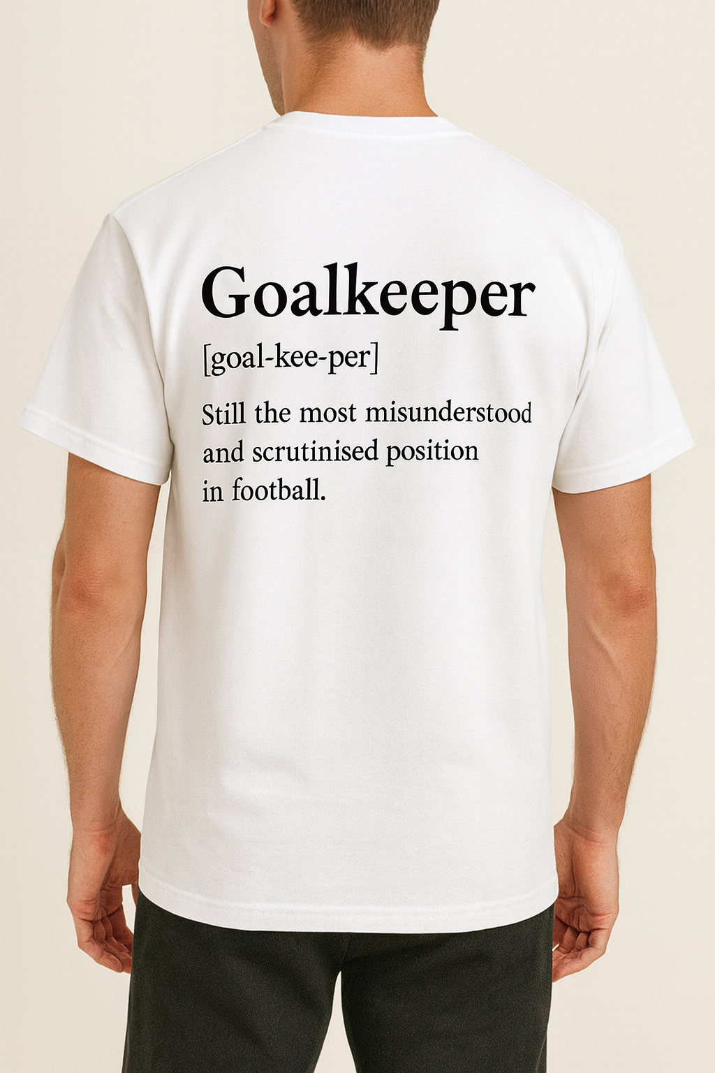 The Goalkeeper Tee – More Than a Position